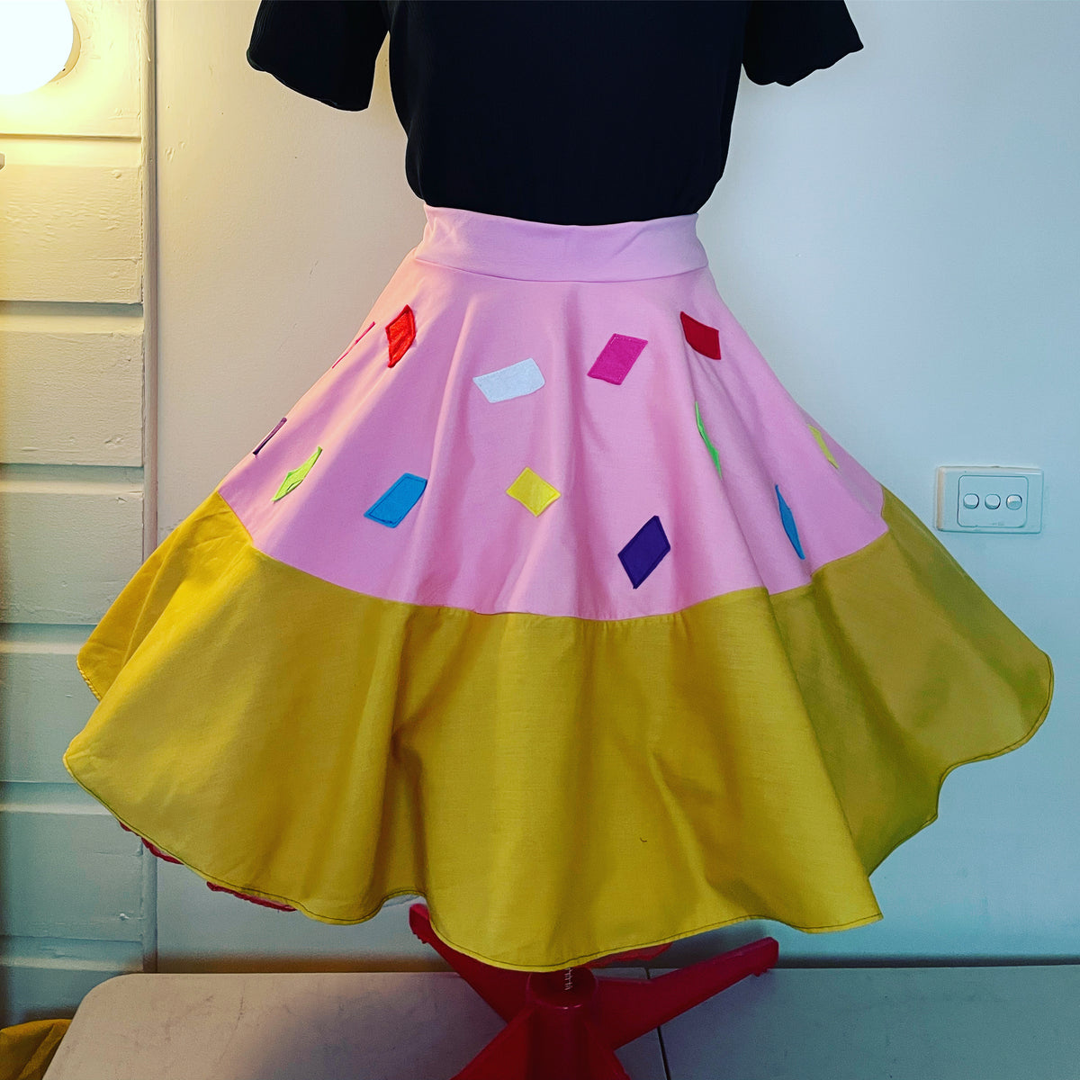 Mmmmm Donuts Rockabilly Skirt Bits & Bobs & Geeks